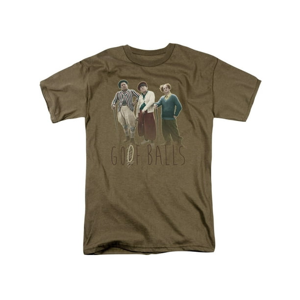 Three Stooges Slapstick Comedic Group Icons Shemp We're Morons Adult T-Shirt Three Stooges Slapstick Comedic Group Icons Shemp We're Morons Adult T-Shirt